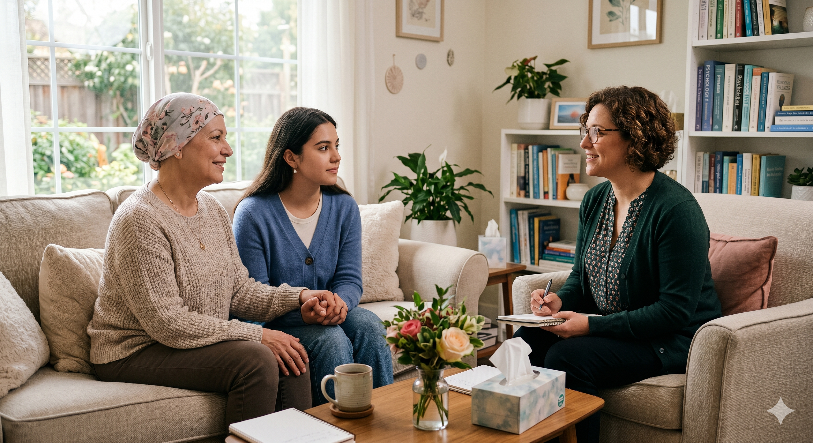 Servicios de psicoterapia y apoyo emocional para pacientes con cáncer en RODI
